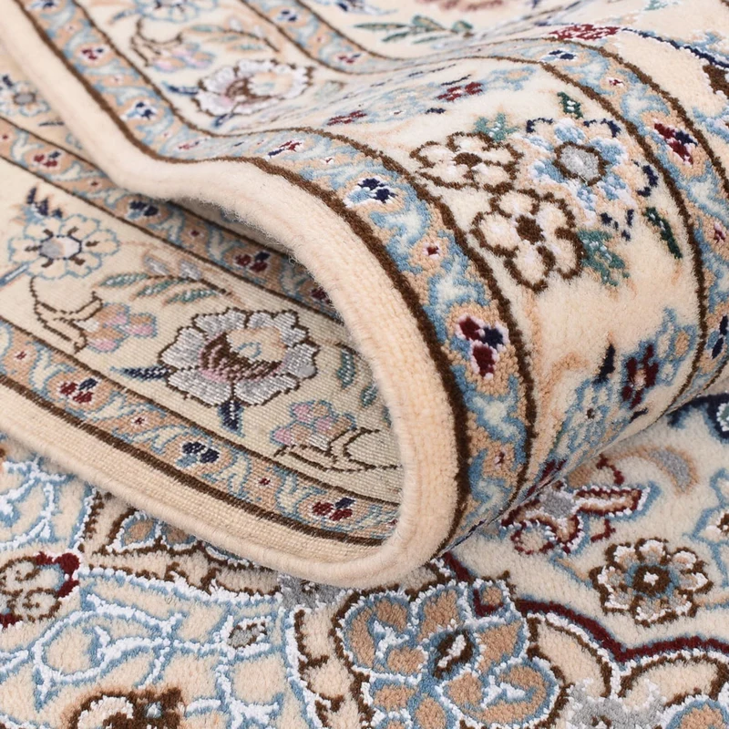 Nain - 6La Teppich 210x306cm - Perserteppich - dunkelblau