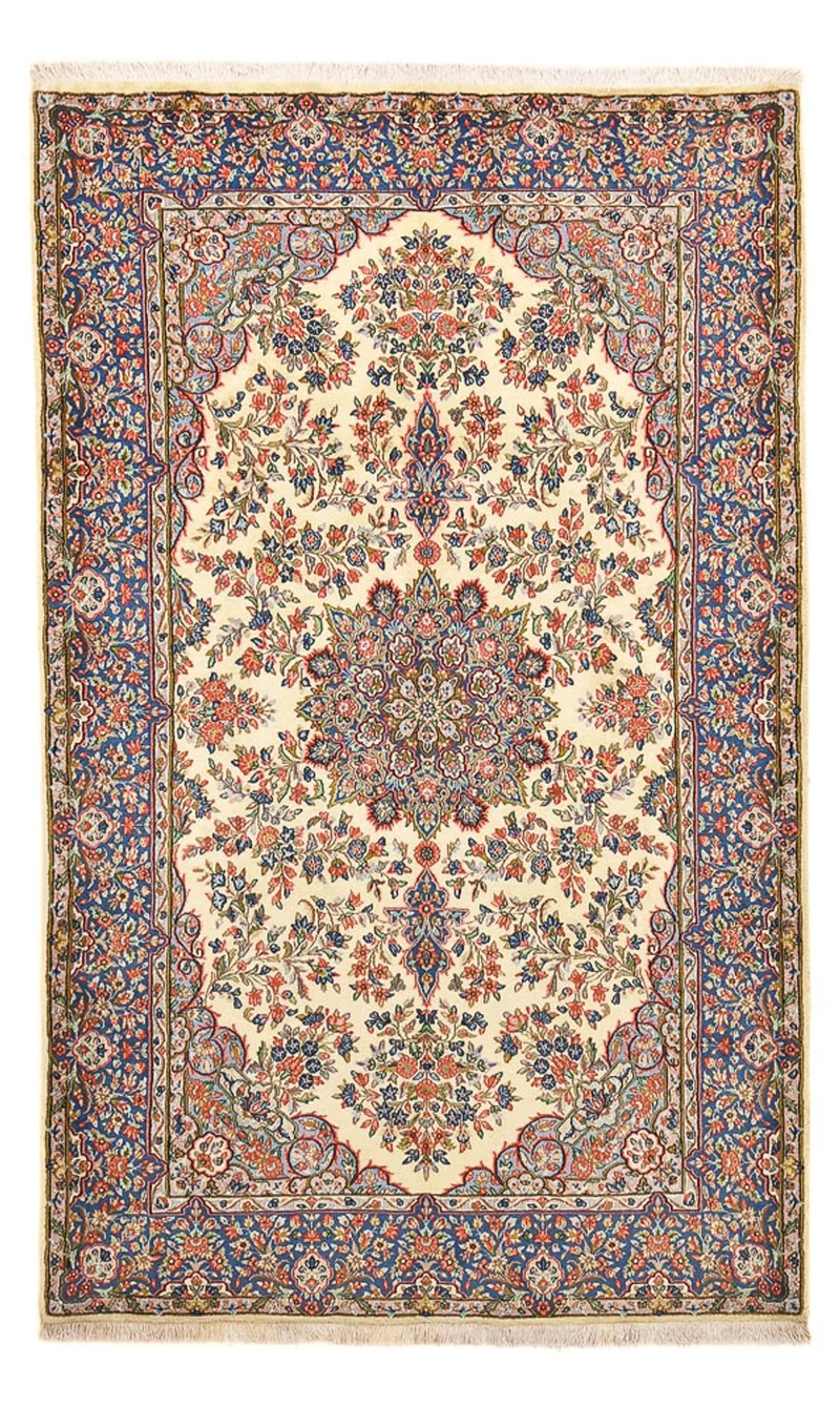 Rafsanjan Teppich 148x244cm - Perserteppich - beige