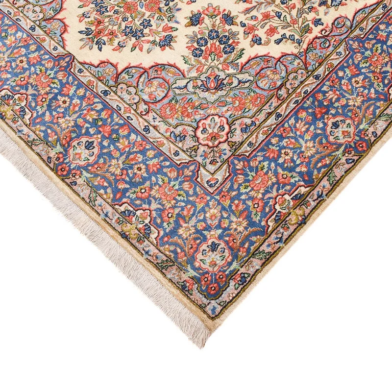 Rafsanjan Teppich 148x244cm - Perserteppich - beige