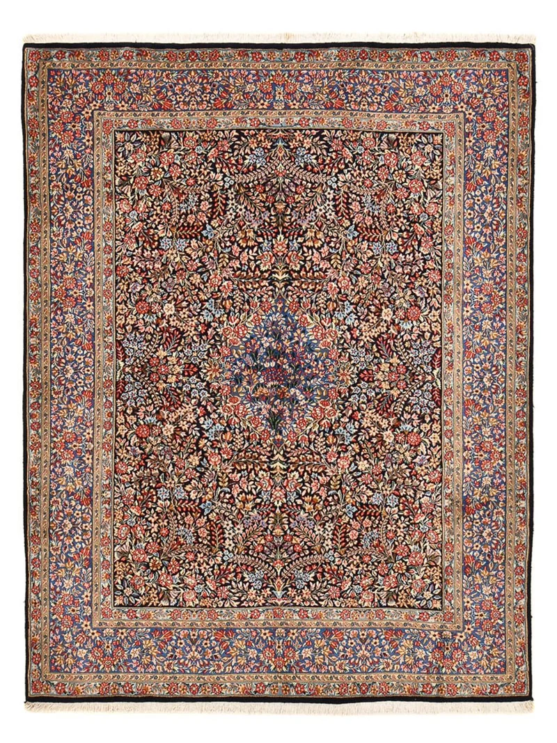 Rafsanjan Teppich 176x235cm - Perserteppich - rost