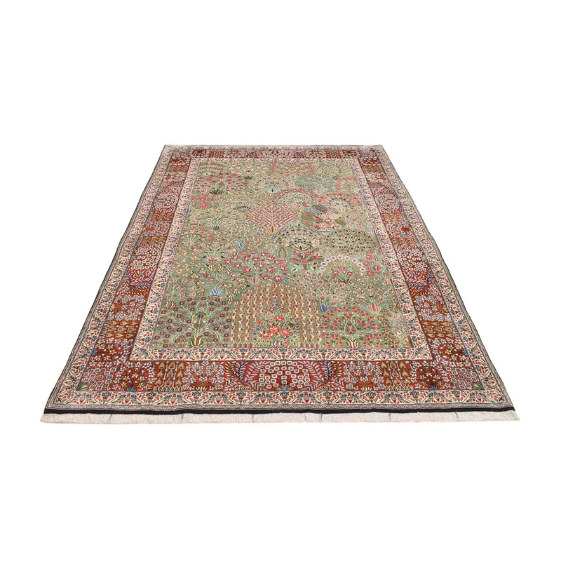 Rafsanjan Teppich 209x296cm - Perserteppich - mehrfarbig