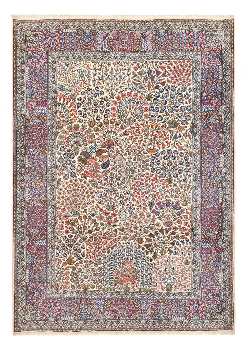 Rafsanjan Teppich 218x310cm - Perserteppich - mehrfarbig