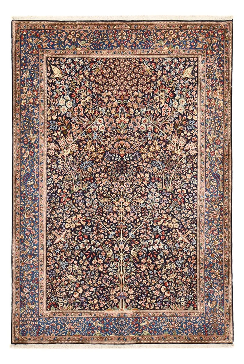 Rafsanjan Teppich 180x267cm - Perserteppich - rost