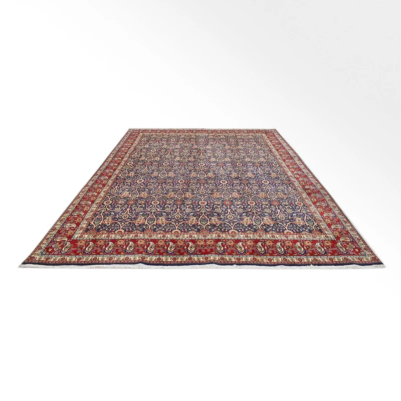 Täbriz - 40 Raj Teppich 305x405cm - Perserteppich - rost