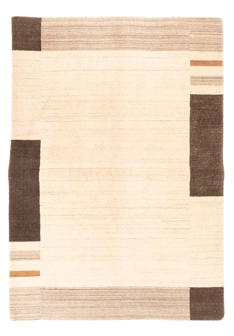 Gabbeh Teppich Indus 137x192cm - Wollteppich - mehrfarbig