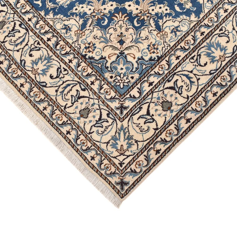 Perserteppich - Nain - 166 x 234 cm - blau