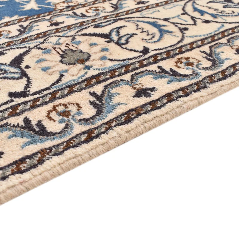 Perserteppich - Nain - 166 x 234 cm - blau