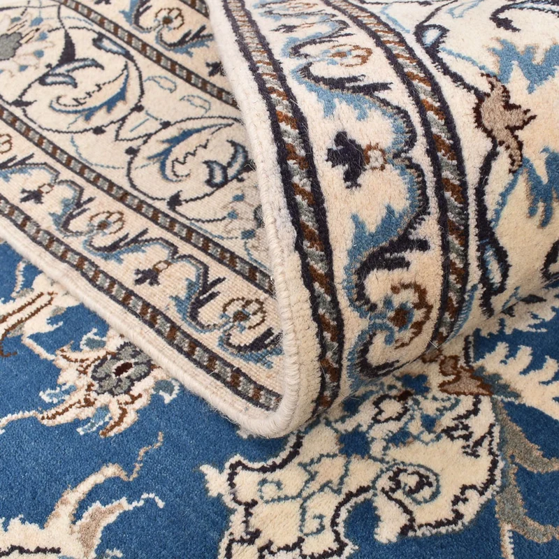 Perserteppich - Nain - 166 x 234 cm - blau