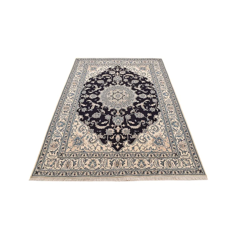 Nain - 12La Teppich 166x245cm - Perserteppich - dunkelblau