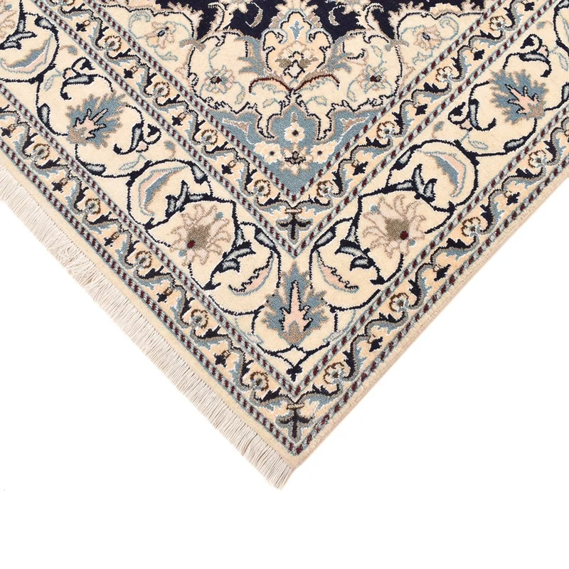 Nain - 12La Teppich 169x237cm - Perserteppich - dunkelblau