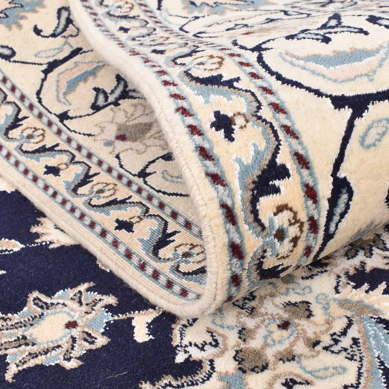 Nain - 12La Teppich 169x237cm - Perserteppich - dunkelblau