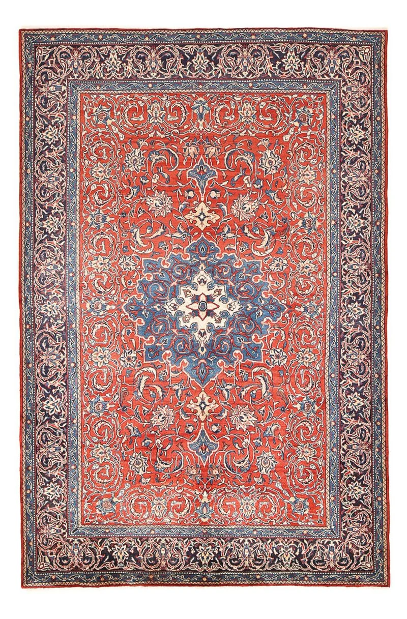Mahal Teppich 211x325cm - Perserteppich - hellrot