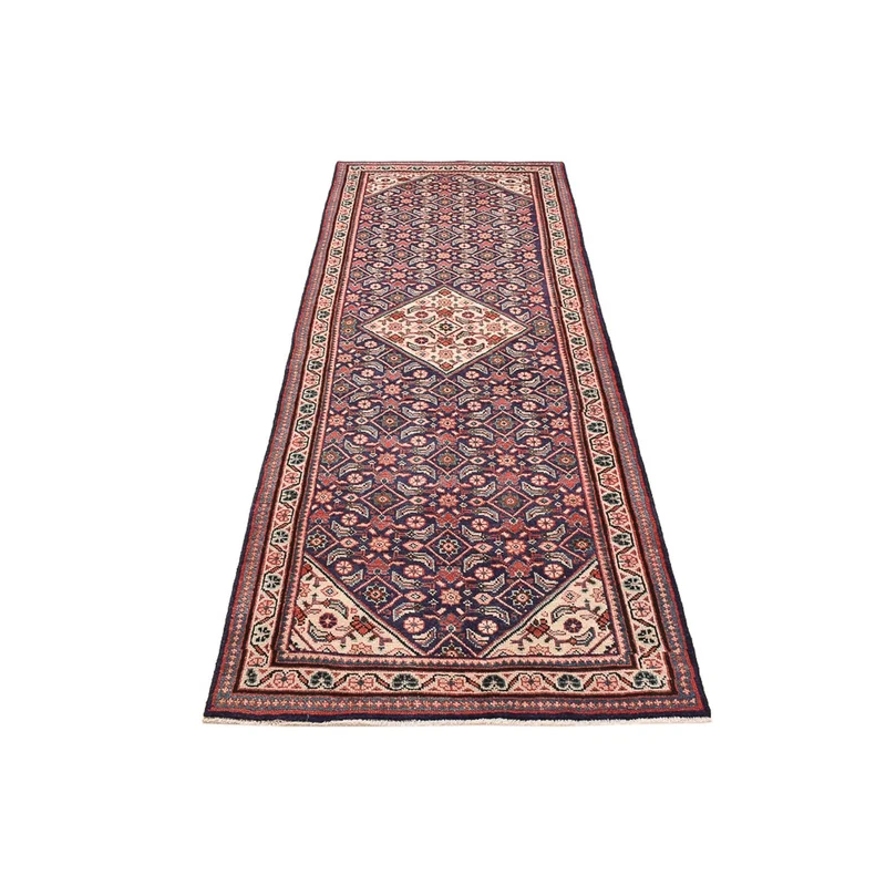 Mahal Teppich 105x300cm - Perserteppich - lila