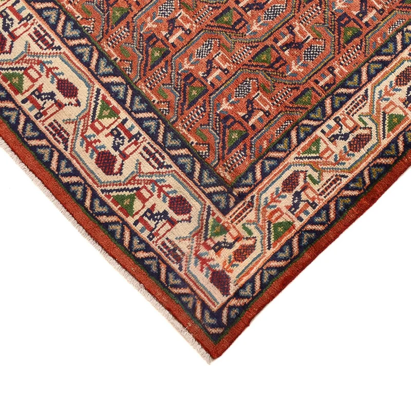 Läufer Perser - Mir - 100 x 245 cm - hellrot