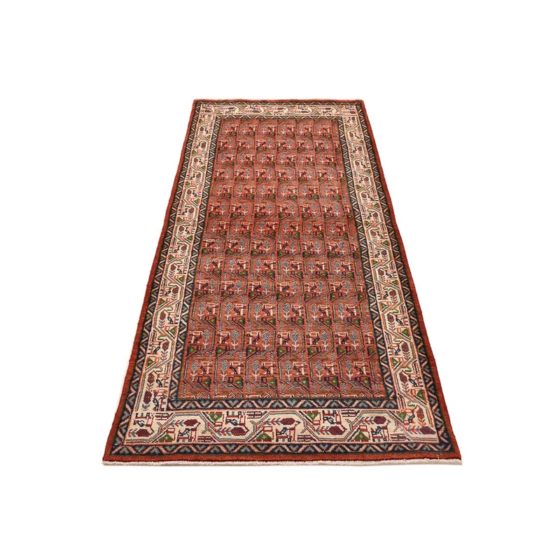 Läufer Perser - Mir - 100 x 245 cm - hellrot