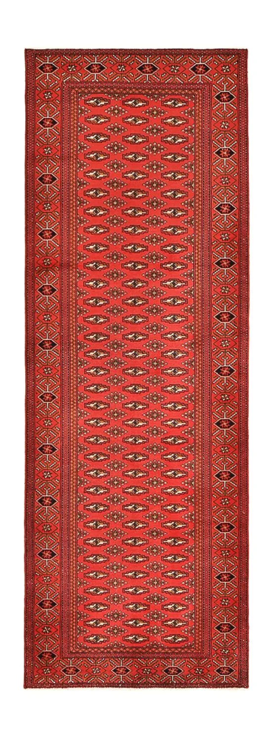 Turkaman Teppich 98x273cm - Orientteppich - rot