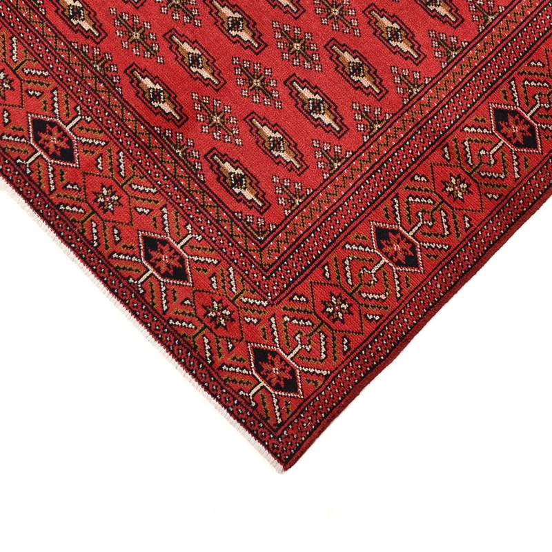 Turkaman Teppich 98x273cm - Orientteppich - rot