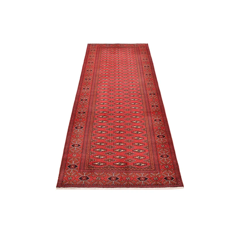 Turkaman Teppich 98x273cm - Orientteppich - rot