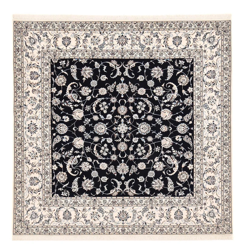 Nain - 6La Teppich 250x246cm - Perserteppich - dunkelblau