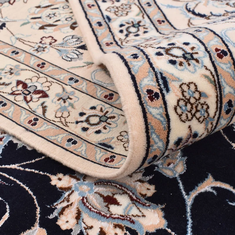 Nain - 6La Teppich 250x246cm - Perserteppich - dunkelblau