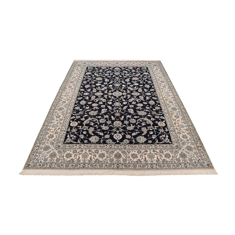 Nain - 6La Teppich 209x297cm - Perserteppich - dunkelblau