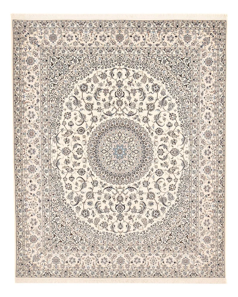 Nain - 6La Teppich 251x306cm - Perserteppich - weiß