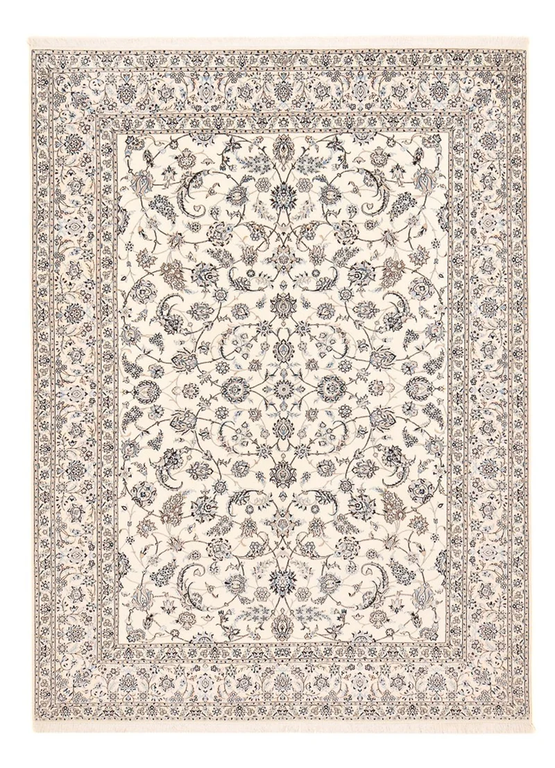 Nain - 6La Teppich 258x347cm - Perserteppich - weiß