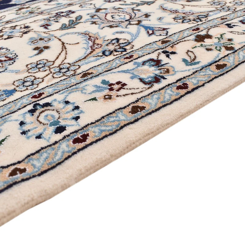 Nain - 6La Teppich 210x310cm - Perserteppich - dunkelblau