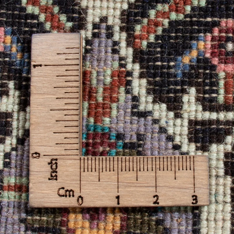 Täbriz - 40 Raj Teppich 154x195cm - Perserteppich - dunkelbeige