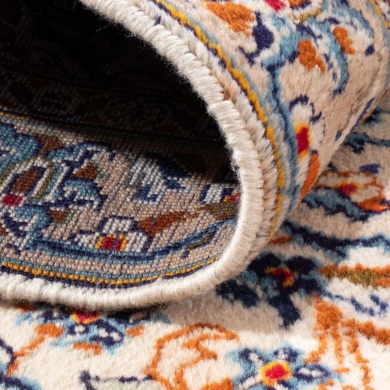 Keshan Teppich 85x310cm - Perserteppich - dunkelbeige