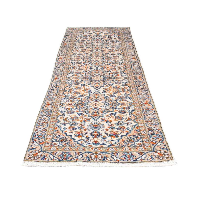 Keshan Teppich 85x310cm - Perserteppich - dunkelbeige