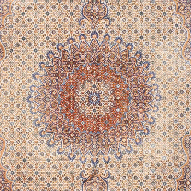 Moud Teppich 255x370cm - Perserteppich - dunkelbeige