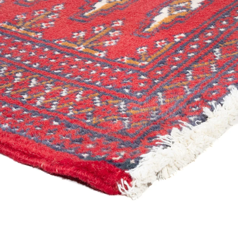 Turkaman Teppich 62x130cm - Orientteppich - rot