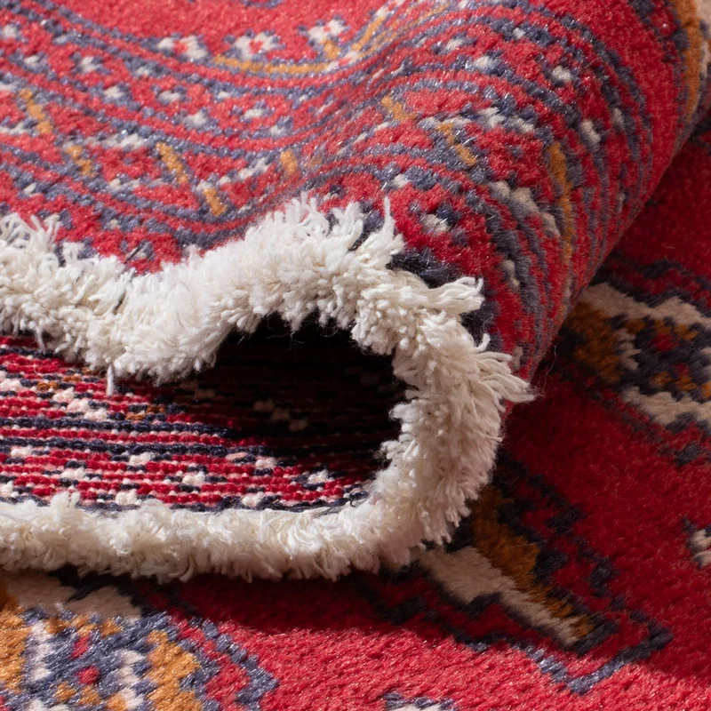 Turkaman Teppich 62x130cm - Orientteppich - rot