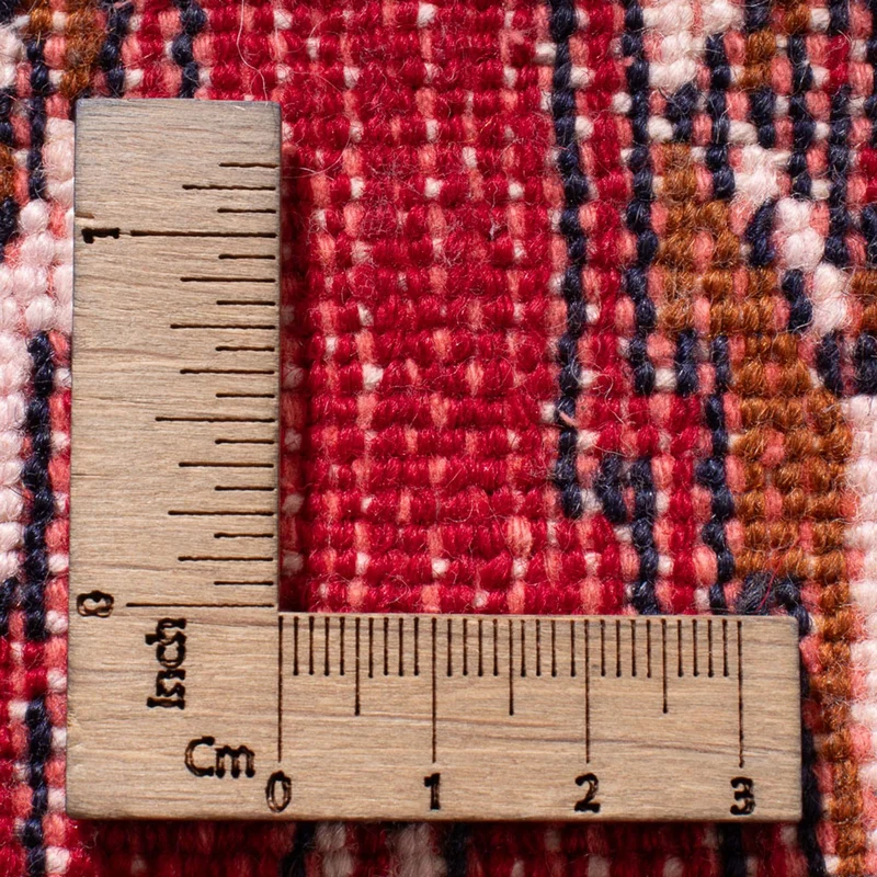 Turkaman Teppich 62x130cm - Orientteppich - rot
