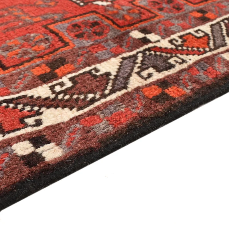 Perserteppich - Nomadic quadratisch - 165 x 184 cm - rot
