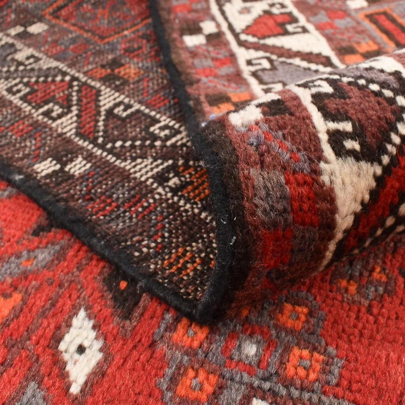 Perserteppich - Nomadic quadratisch - 165 x 184 cm - rot