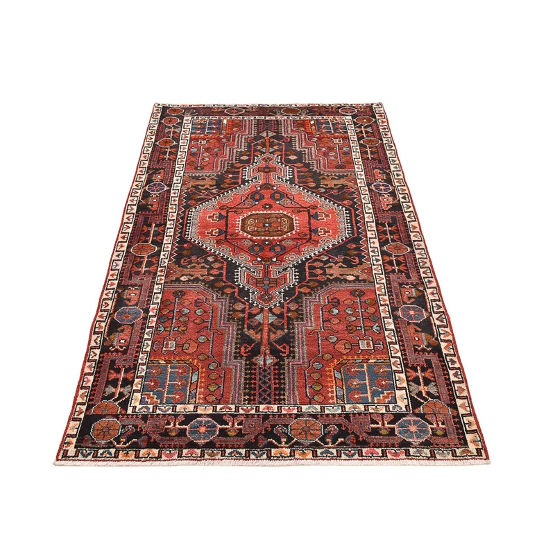 Perserteppich - Nomadic - 119 x 213 cm - rot