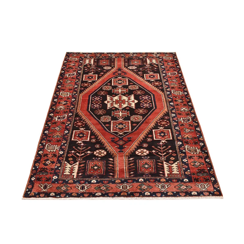 Nahavand Teppich 130x200cm - Perserteppich - hellrot