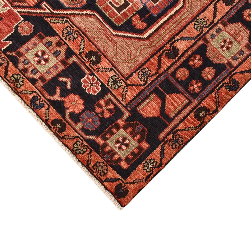 Nahavand Teppich 140x222cm - Perserteppich - hellrot