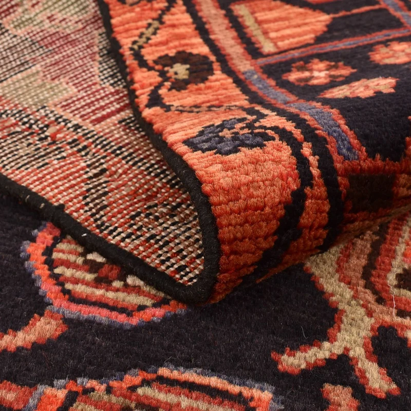 Nahavand Teppich 140x222cm - Perserteppich - hellrot