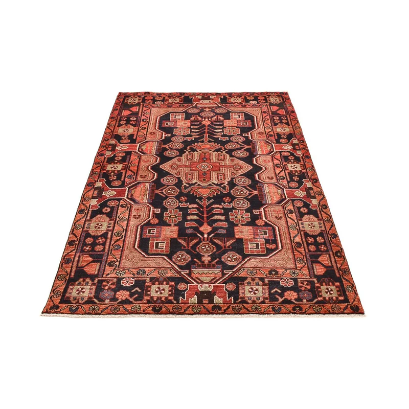Nahavand Teppich 140x222cm - Perserteppich - hellrot