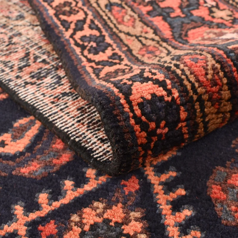 Nahavand Teppich 108x205cm - Perserteppich - dunkelblau