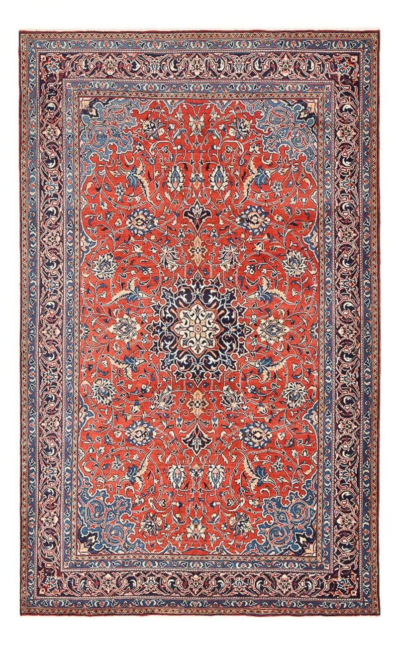 Mahal Teppich 210x342cm - Perserteppich - rot