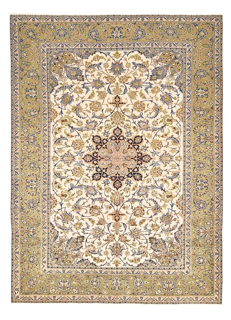 Najafabad Teppich 260x363cm - Perserteppich - sand
