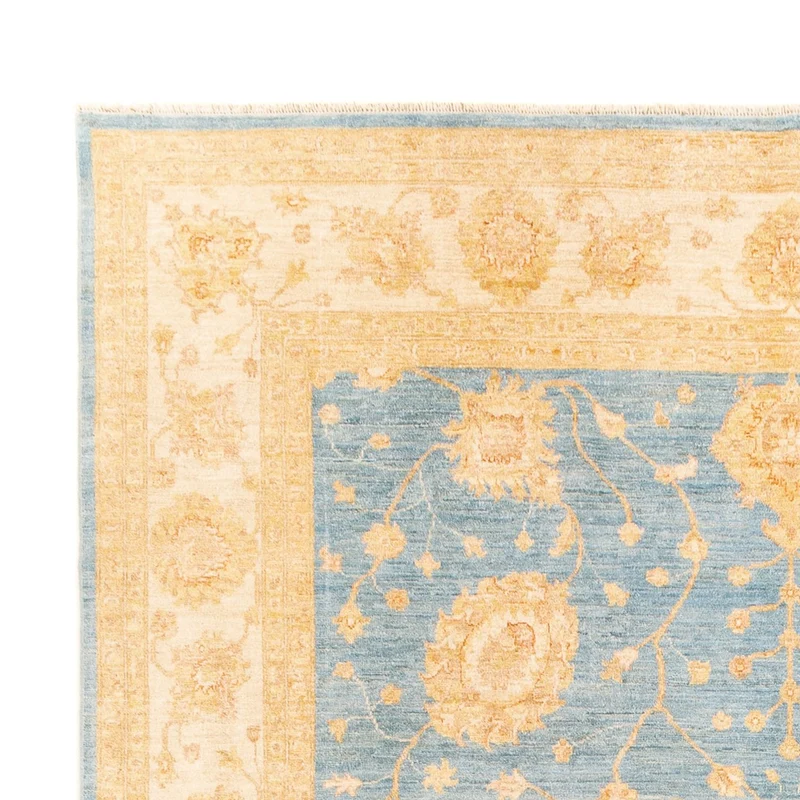 Ziegler Teppich - 248 x 343 cm - hellblau