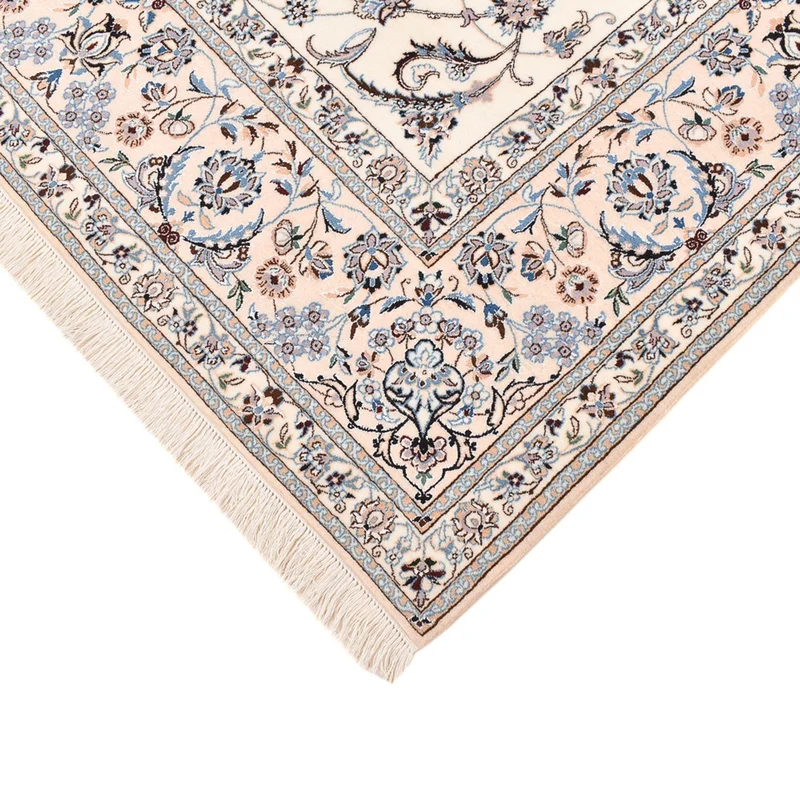 Nain - 6La Teppich 212x212cm - Perserteppich - weiß