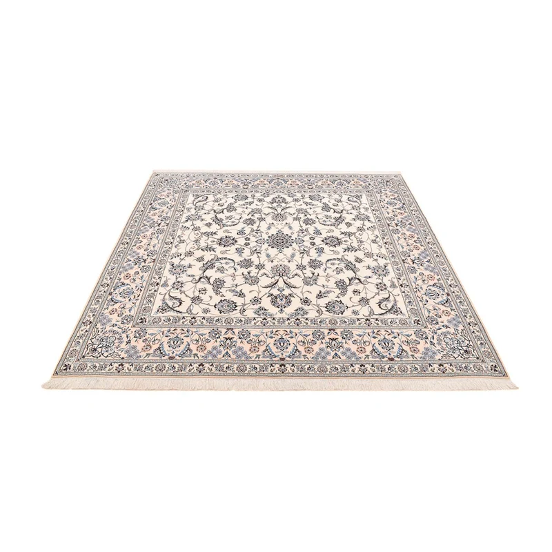 Nain - 6La Teppich 212x212cm - Perserteppich - weiß