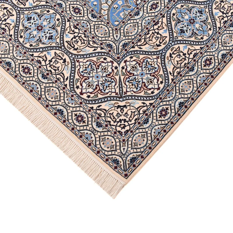 Perserteppich - Nain - Premium - 253 x 314 cm - hellblau