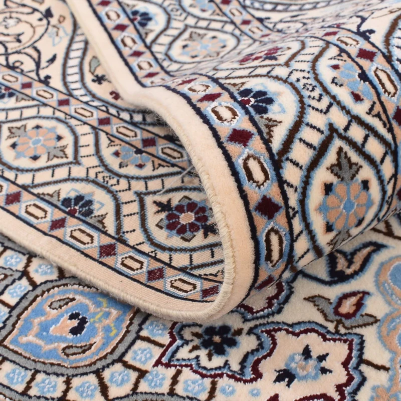 Perserteppich - Nain - Premium - 253 x 314 cm - hellblau